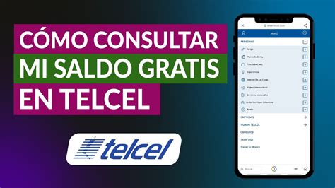 como checar mi saldo en telcel